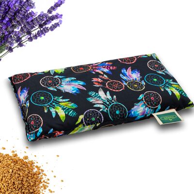 Saco térmico de semillas pequeño, estampado Atrapasueños