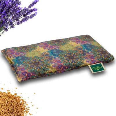 Saco térmico de semillas pequeño, estampado Mandala Trópico
