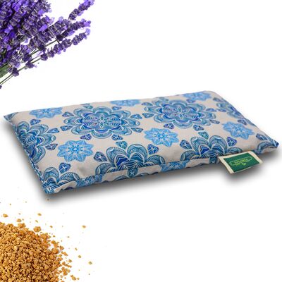 Saco térmico de semillas pequeño, estampado Mandala Oceánico