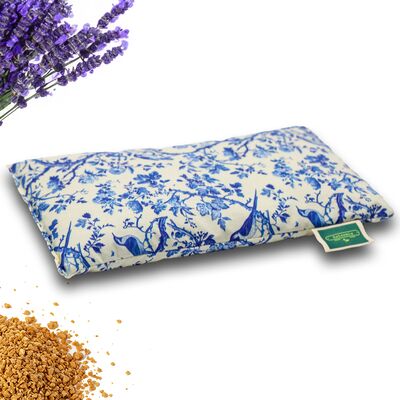 Saco térmico de semillas pequeño, estampado Flores y Pájaros