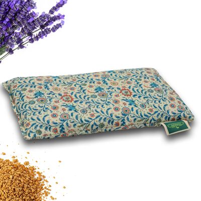 Saco térmico de semillas pequeño, estampado floral